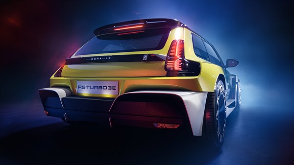 5 branded rear strip - Renault 5 Turbo 3E