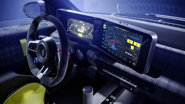 simple, intuitive voice control - Renault 5 Turbo 3E
